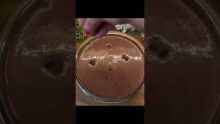 Homemade healthy chocolate icecream | chocolate ice cream #food #shorts #viral #chocolateicecream