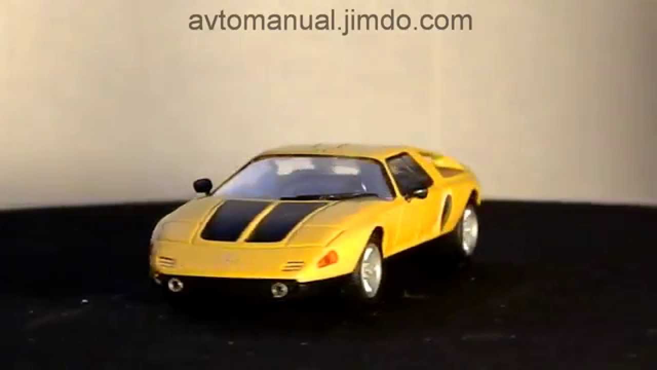 Масштабная модель автомобиля Mercedes Benz C111