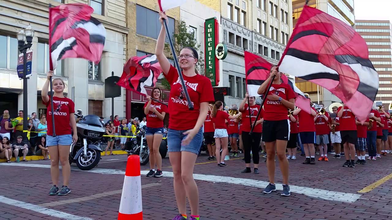 SCHS Dragon Marching Band Crim Special Olympics Aug. 26, 2016