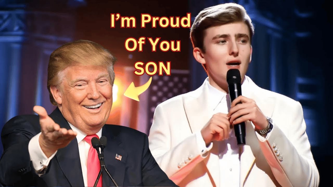 Barron Trump SHOCKS Donald Trump & Elon Musk on America's Got Talent