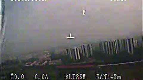 Mini Skywalker Fight test 17 w/ G-OSD 3 mini and Multiwii stabilization func.