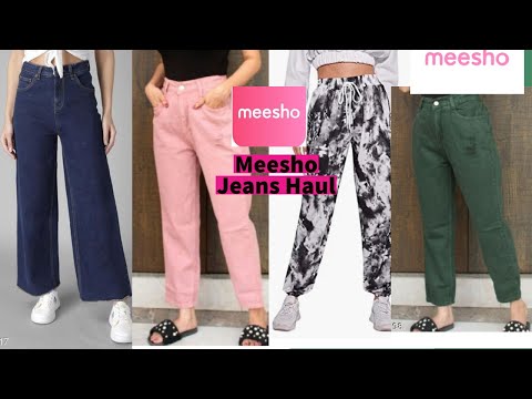 Meesho Jeans And Jogger Haul Video 