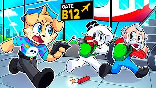 ATRAPE a LOS LADRONES MAS TONTOS del MUNDO💰🚨👮‍♂️SOYDANY en AIRPORT SEGURITY SUCKS!