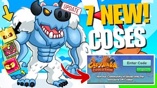 ACTIVE! CODES CAPYBARA EVOLUTION ROBLOX CODES 2025- CAPYBARA EVOLUTION CODES