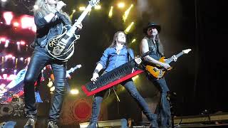 DINO JELUSICK keytar solo, Joel Hoekstra, Reb Beach solos (3 Arena, Dublin, 10.05.2022)