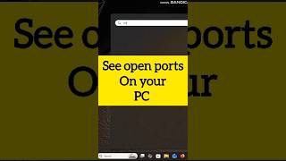 See ALL Open Ports on Your PC! 🔓 Network Security Command #cmdtricks #tipsandtricks #pctips
