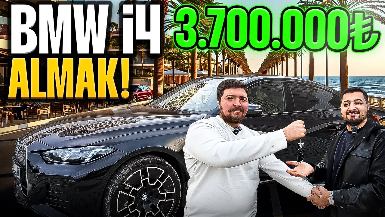 BMW İ4 ALMAYA GİTTİK! 3.700.000TL