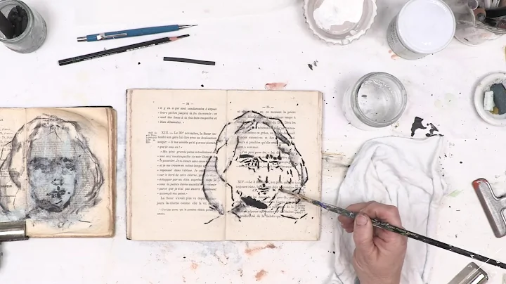Thoughtful Face Girl Stencil Tutorial with Jeanne ...
