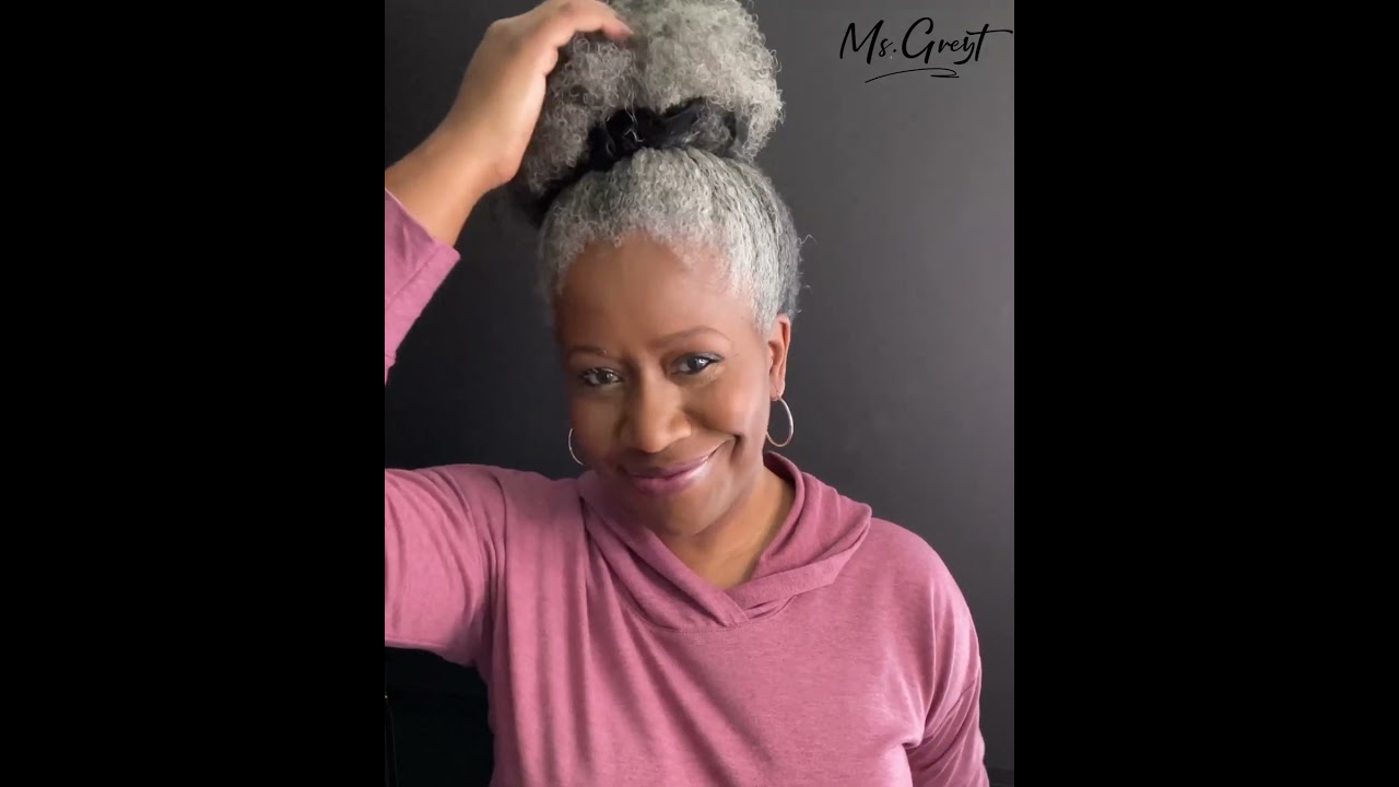 Do you think that is a puff？no it's headband wig！