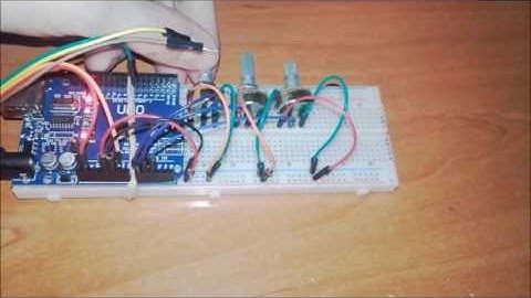 Composición de colores RGB con potenciómetros a través de Bluetooth