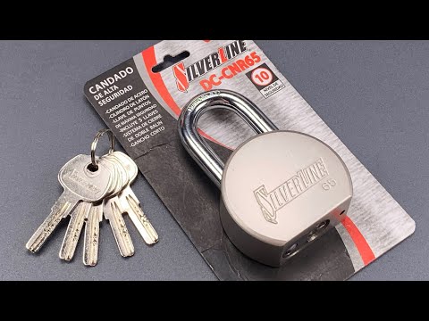 [1112] The ROOKIE Mistake In The Silverline Round Body Padlock (Model DC-CRN65)