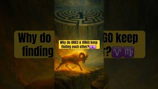 Why do ARIES & VIRGO keep finding each other? #aries #virgo #zodiac #astrology
