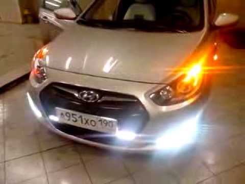 Поворотники на хендай солярис