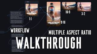 Walkthrough: How to take any image and convert into multiple aspect ratios using AI workflows