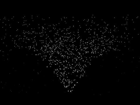 Particle system on MaRTE OS (video 1)