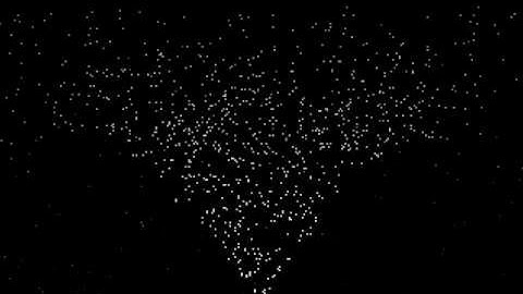 Particle system on MaRTE OS (video 1)