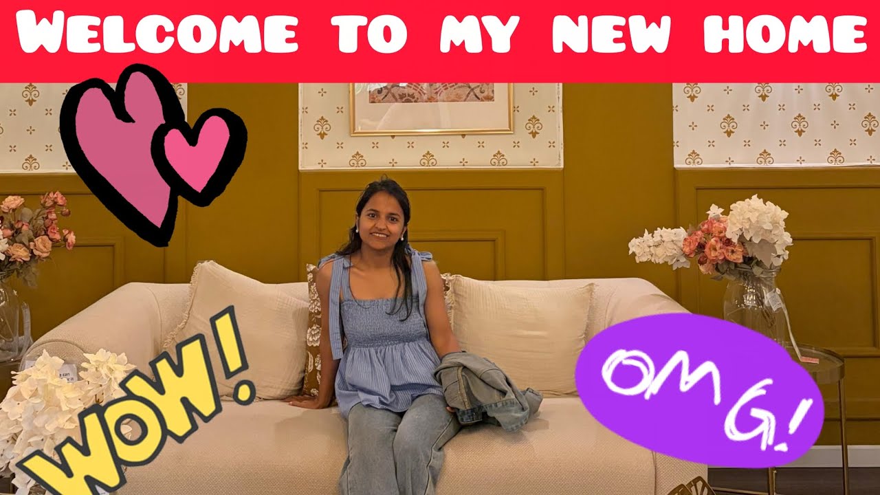 आज आपको अपने नये घर का टूर कराते हैं 🤗