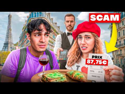 Ref:EdDGDaseeGk On teste les Pires RESTOS-ARNAQUES de Paris (avec une touriste)