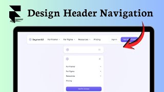 How to create a navbar in Framer (Effortless Layout)
