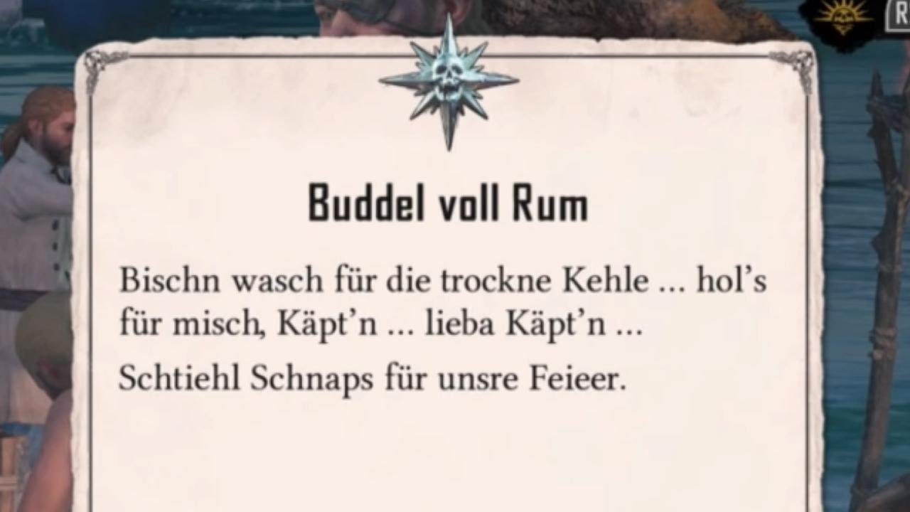 Skull & Bones - Buddel voll Rum - YouTube