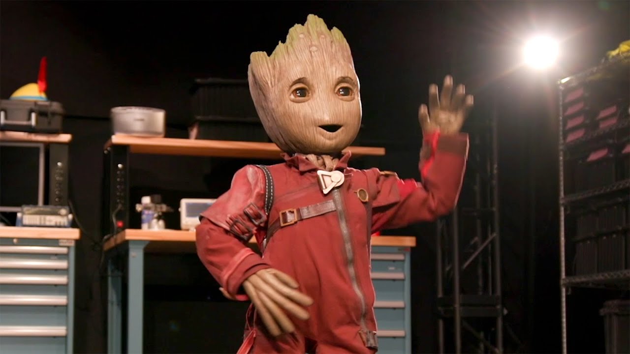 Disney imagineers reveal new robotic 'Baby Groot' in new video