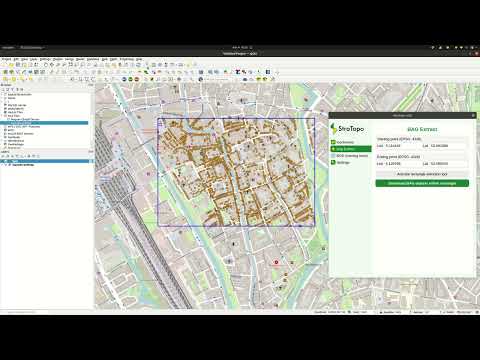 Get an extract from the BAG in QGIS