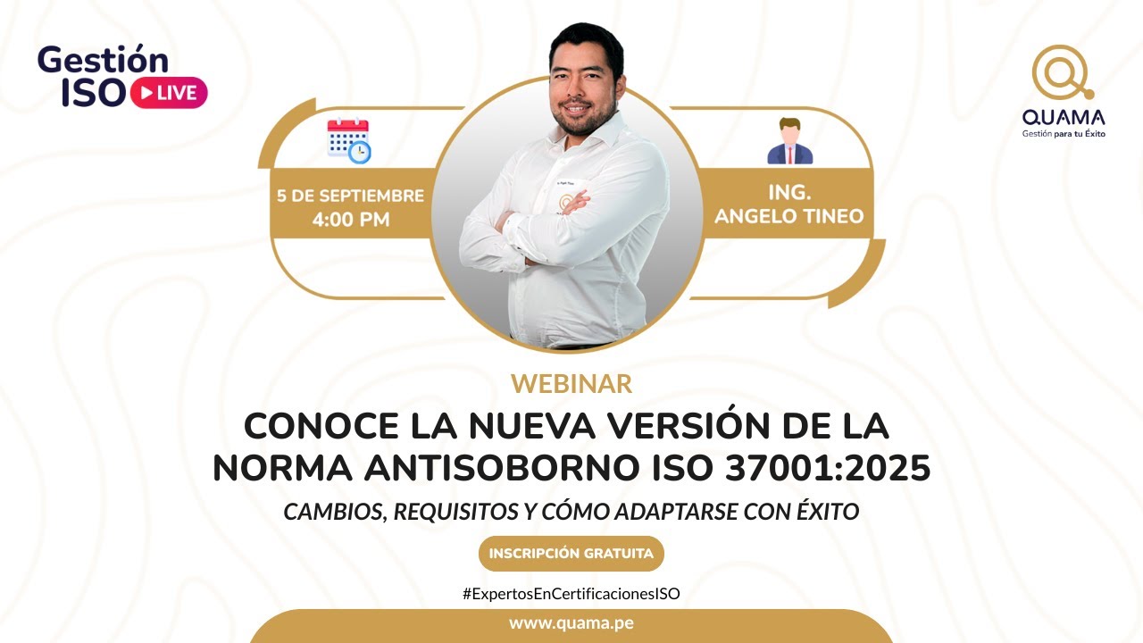 Conoce la nueva versión de la norma ISO 37001:2025: Cambios, requisitos y cómo adaptarse con éxito