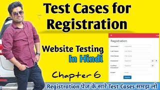 Registration Test cases🔥 | Test cases for Registration Page | Website Testing - Chapter 6 | MA🤝