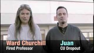 Whopper Freakout by Ward Churchill, Angry Fake Indian Professor