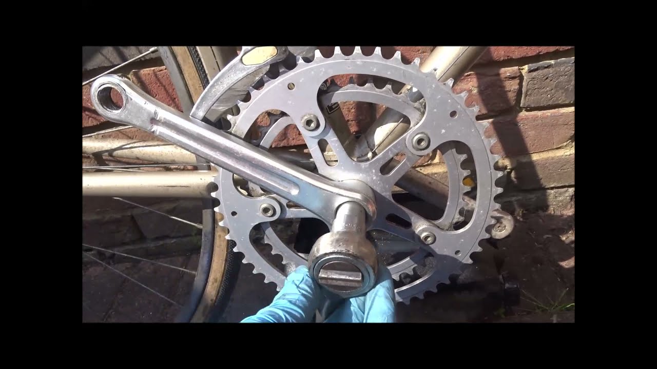 How to replace a crankset/ chainset YouTube