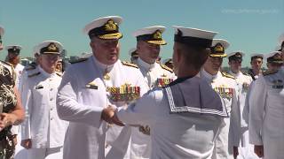 Commander Australian Fleet handover ceremony