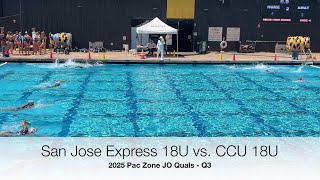 2025 Pac Zone JO Quals - 6-14-25 San Jose Express 18U v CCU 18U - Q3