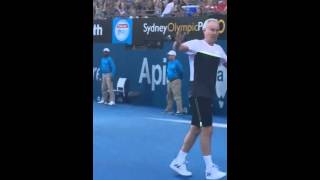 McEnroe slugging it out with Rafter