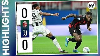 ⚽ MILAN EMPATA 0-0 ANTE JUVENTUS POR SERIE A - JORNADA 34 🏆