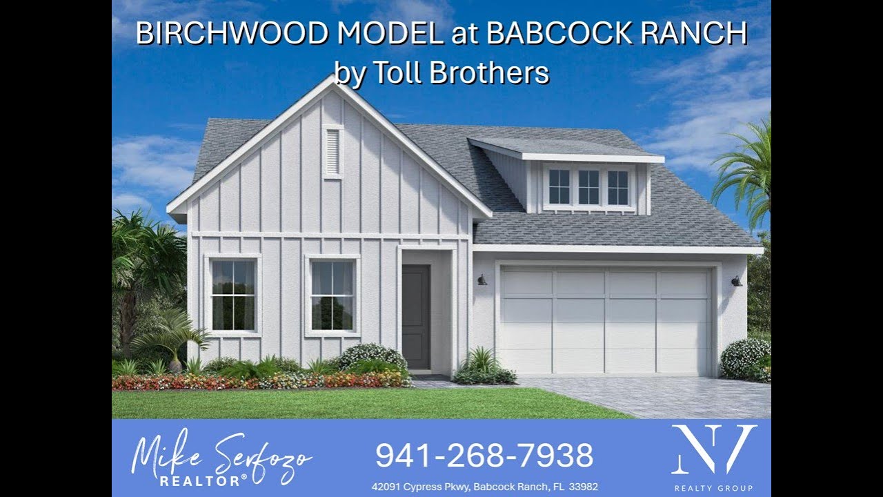 Birchwood Model at Babcock Ranch by Toll Brothers