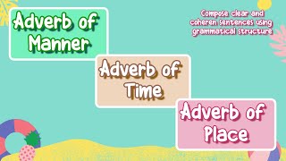 Adverb of Manner, Place and Time with Teacher Calai