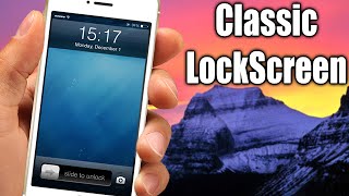 ClassicLockScreen - iOS 8 Jailbreak Cydia Tweak screenshot 4