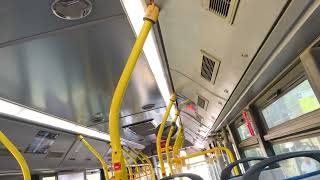 riding on golden dragon XML6125CC DB route 3 in ofakim (Voith Fast idle):