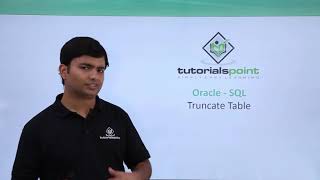 Session 8 - Oracle SQL Truncate Table