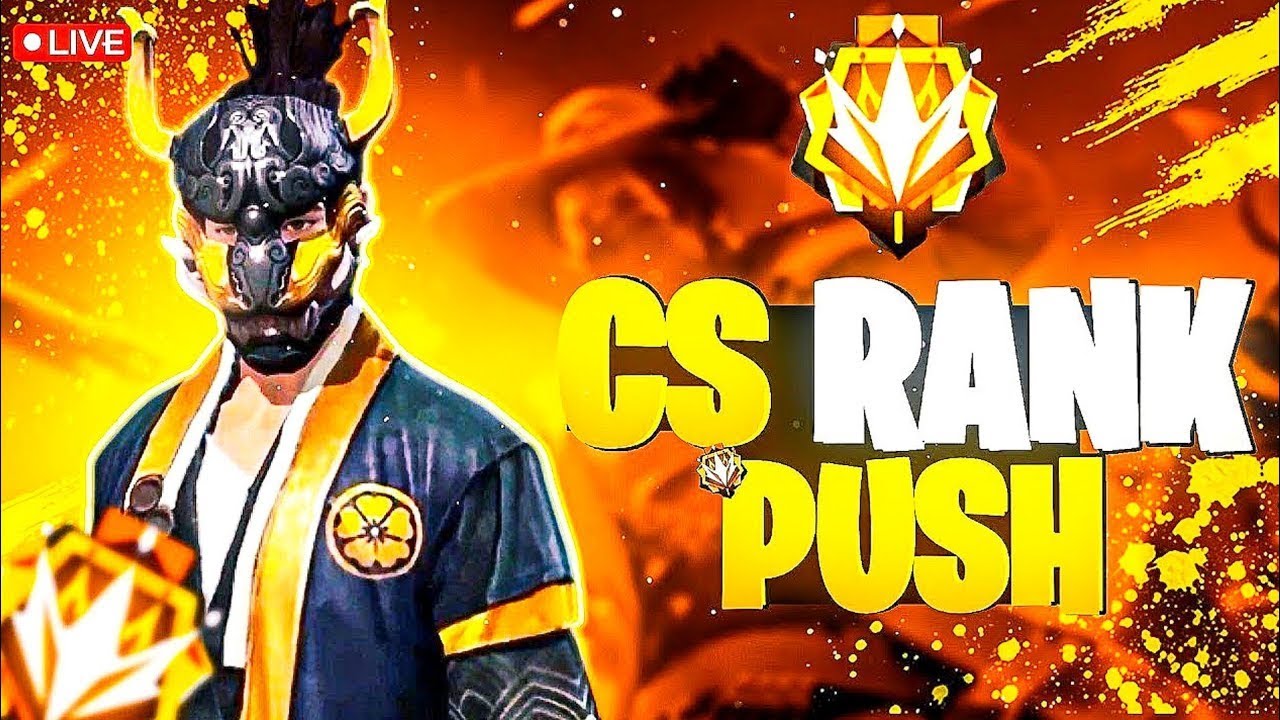 FREE FIRE CS RANK PUSH LIVE STREAM