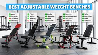 The 5 BEST Adjustable Weight Benches for Home Gyms (2026) – Budget to Pro Picks!