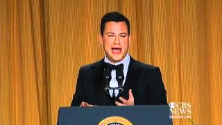Jimmy Kimmel's 2012 WH Correspondents Dinner performance
