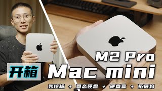 我的第一台MacMac mini M2 Pro  妙控板 固态硬盘 拓展坞配件选择