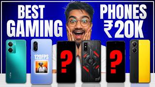 Top 4 Best Gaming Phone under ₹20000 in May 2026 ⚡120 FPS BGMI &amp; 7500mAh Battery!