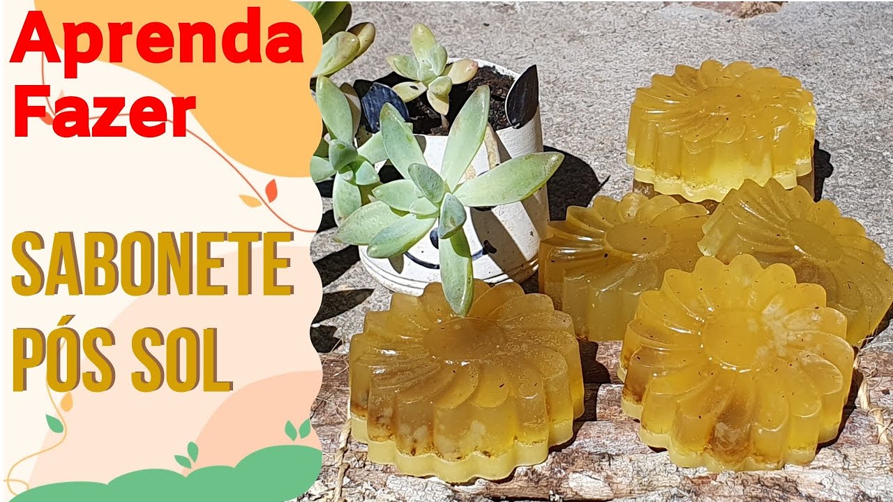 Como Fazer Sabonete de Linhaça Dourada