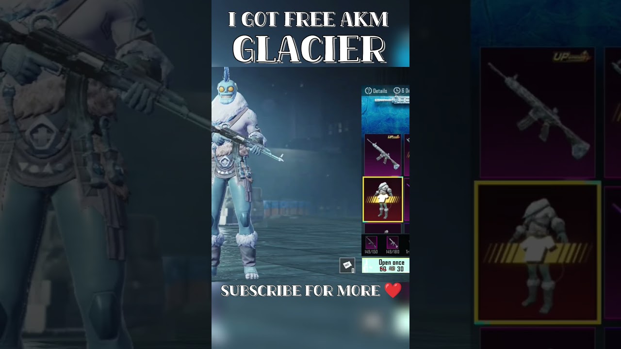 I GOT FREE AKM GLACIER ✅🔥 NEW TRICK ✅ HOW TO FREE AKM GLACIER 🔥💯 