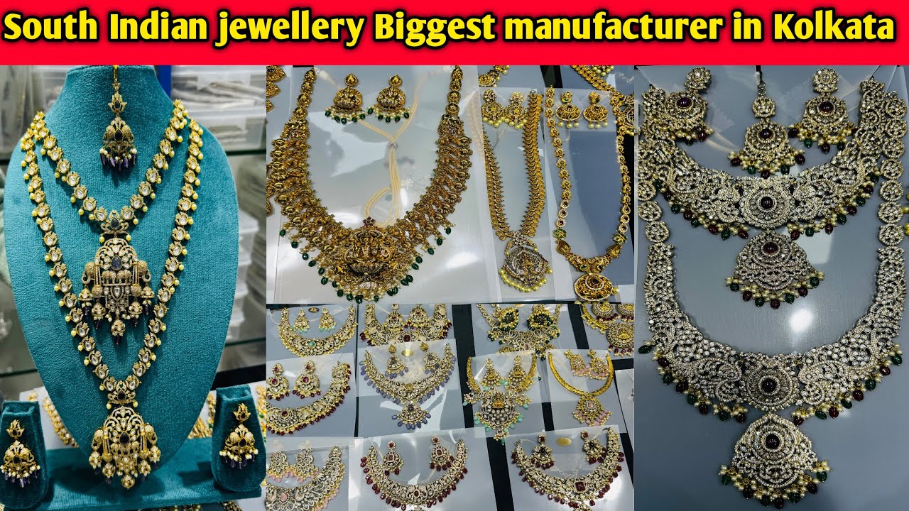 South Indian \ Temple Jewellery Manufacture In Kolkata | Jewellery Wholesale Market KolkataBarabazar