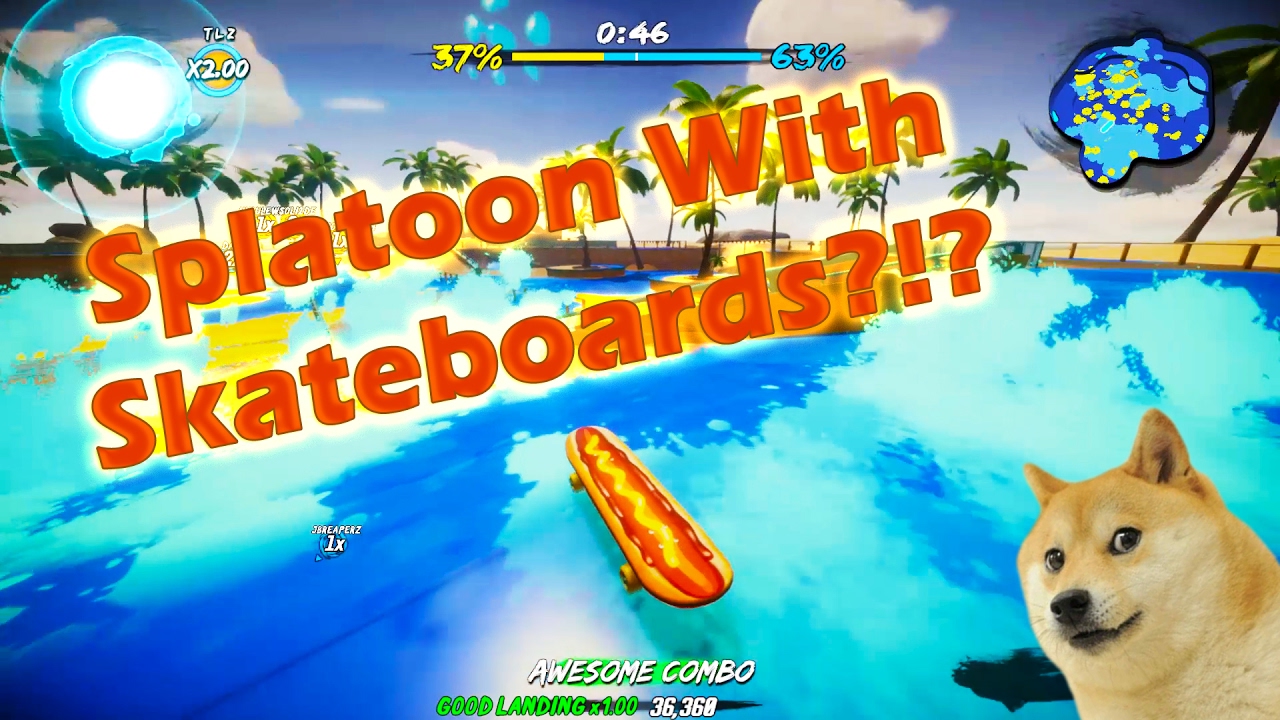 Splatoon on PC? (Deck Splash Alpha W/ JBReaperz!)