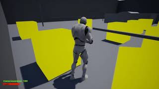 UE4 Ragdoll and Knockout system - WIP
