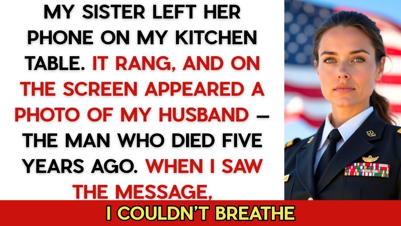 My Sister’s Phone Rang, And On The Screen Appeared A Photo Of My Husband, Who Had Died Ye